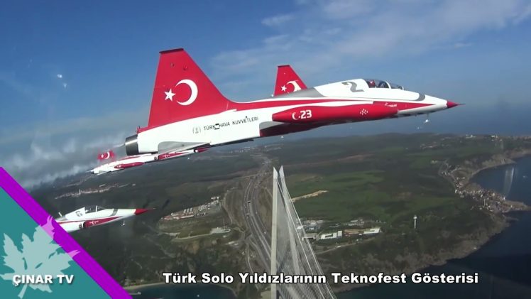 Türk Solo Yıldızlarının Teknofest Gösterisi