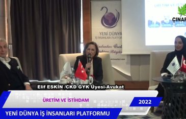 ELİF ESKİN İLE ÜRETİM VE İSTİHDAM /Bölüm3